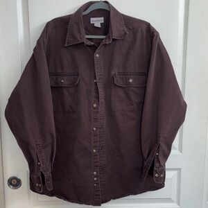 VTG Carhartt Men's Heavyweight Canvas Work Shirt